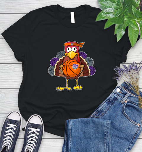 Sacramento Kings Turkey thanksgiving day Women's T-Shirt 2