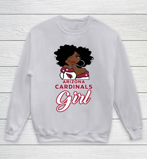 Arizona Cardinals Girl NFL Youth Sweatshirt 4