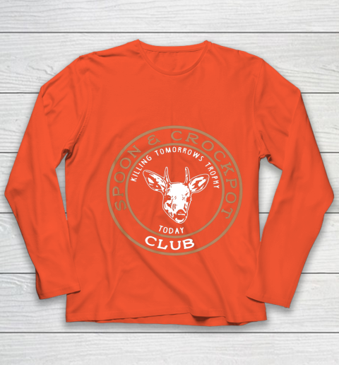 Spoon And Crock Pot Killing Tomorrow s Trophy Youth Long Sleeve 3