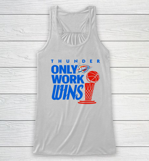 Oklahoma City Thunder 2025 Nba Finals Champions Racerback Tank