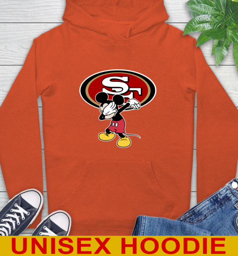 San Francisco 49ers NFL Football Dabbing Mickey Disney Sports Hoodie 5