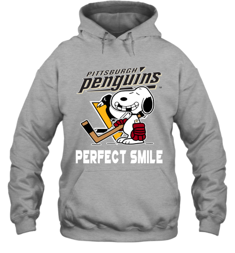 NHL Pittsburgh Penguins Snoopy Perfect Smile The Peanuts Movie Hockey shirt  - Teecheaps