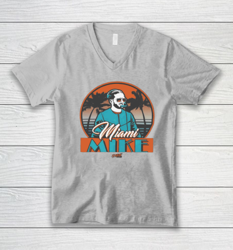 Miami Mike V-Neck T-Shirt 2