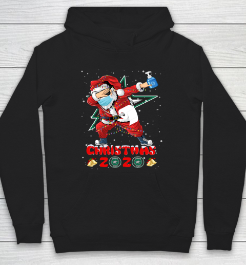 Dallas Stars Funny Santa Claus Dabbing Christmas 2020 NHL Hoodie