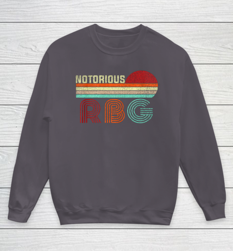 Vintage Notorious RBG shirt for women Ruth Bader Ginsburg Youth Sweatshirt 5