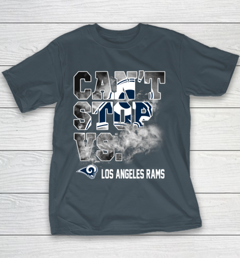 NFL Los Angeles Rams Can't Stop Vs Youth T-Shirt 5