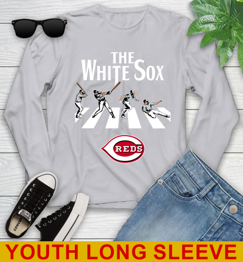 MLB Baseball Chicago White Sox The Beatles Rock Band Shirt Youth Long Sleeve 5