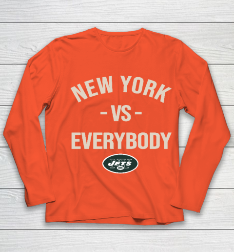 New York Jets Vs Everybody Youth Long Sleeve 3