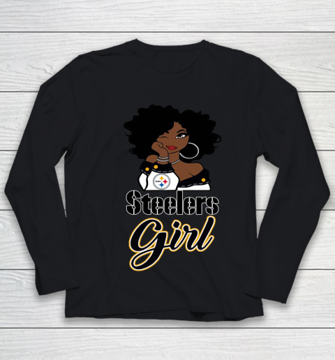 Pittsburgh Steelers Girl NFL Youth Long Sleeve