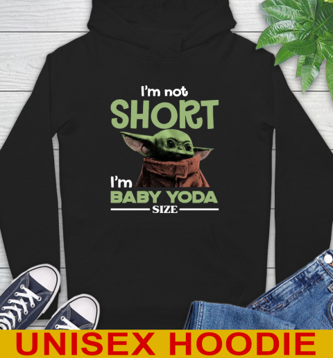 I'm Not Short I'm Baby Yoda Size Funny Star Wars Shirts 13