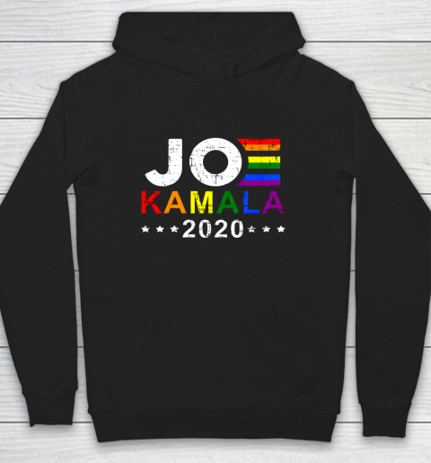 Joe Biden Kamala Harris 2020 Rainbow Gay Pride LGBT Election Hoodie