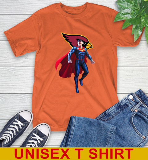 NFL Superman DC Sports Football Arizona Cardinals T-Shirt 5