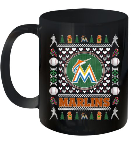 Miami Marlins Merry Christmas MLB Baseball Loyal Fan Ceramic Mug 11oz