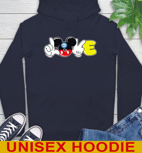 Philadelphia 76ers NBA Basketball Love Mickey Disney Sports Hoodie 4