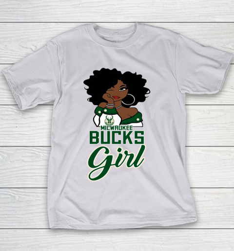 Milwaukee Bucks Girl NBA Youth T-Shirt 5