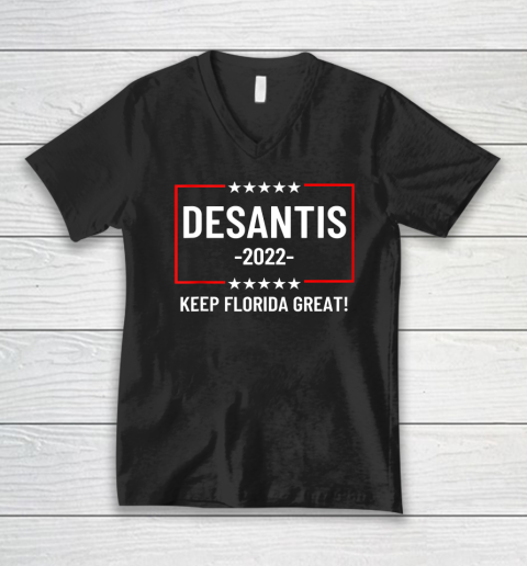 DeSantis 2022 V-Neck T-Shirt