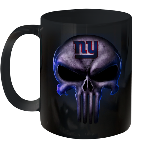 New York Giants NFL Football Punisher Skull Sports Ceramic Mug 11oz