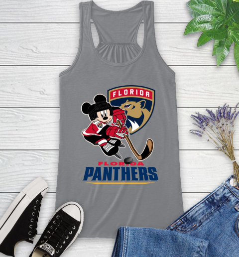 NHL Florida Panthers Mickey Mouse Disney Hockey T Shirt Racerback Tank 5