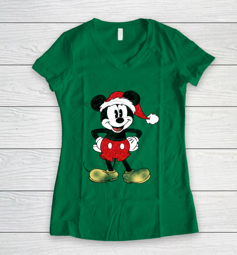 Women's v neck disney hot sale shirt