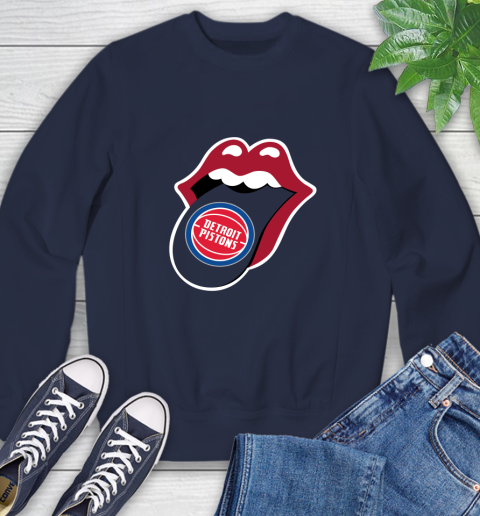 Detroit Pistons NBA Basketball Lips I Root For My Team Adoring Fan 27