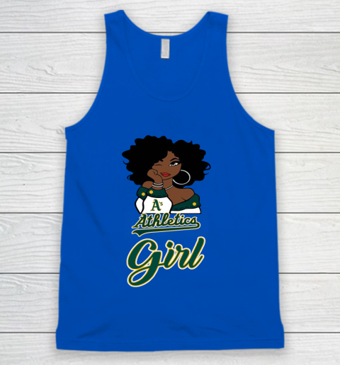 Oakland Athleticss Girl MLB Tank Top 5