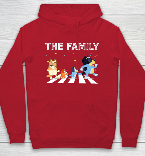 The Heeler Family Bluey Dad Mom For Lover Hoodie 7