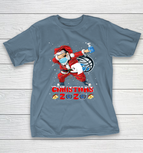 Orlando Magic Funny Santa Claus Dabbing Christmas 2020 NBA T-Shirt 6