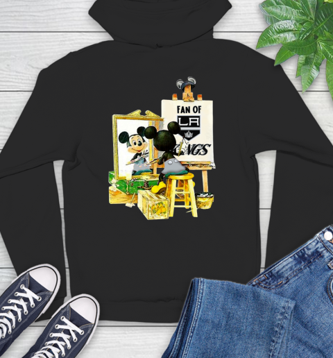 NHL Hockey Los Angeles Kings Mickey Drawing Shirt 13