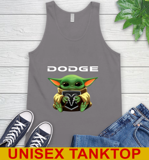 Star Wars Baby Yoda Hugs Dodge Car Shirt 72