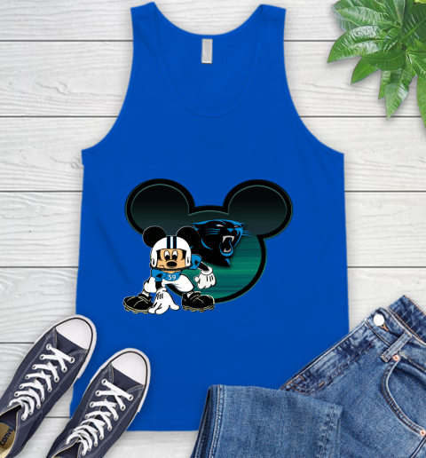 NFL Carolina Panthers Mickey Mouse Disney Football T Shirt Tank Top 5