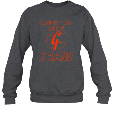 0bfu san francisco baseball vintage sf the city giant gift sweatshirt 35 front dark heather
