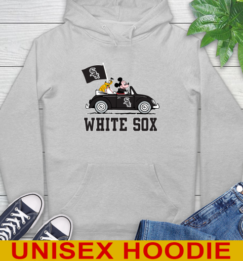 MLB Baseball Chicago White Sox Pluto Mickey Driving Disney Shirt Hoodie 6