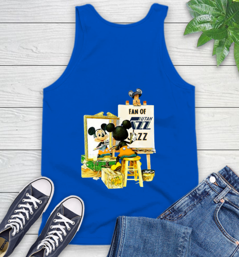 NBA Basketball Utah Jazz Mickey Drawing Shirt 69