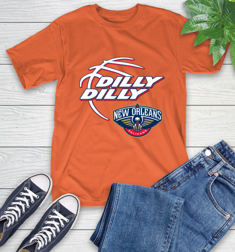 NBA New Orleans Pelicans Dilly Dilly Basketball Sports T-Shirt 5