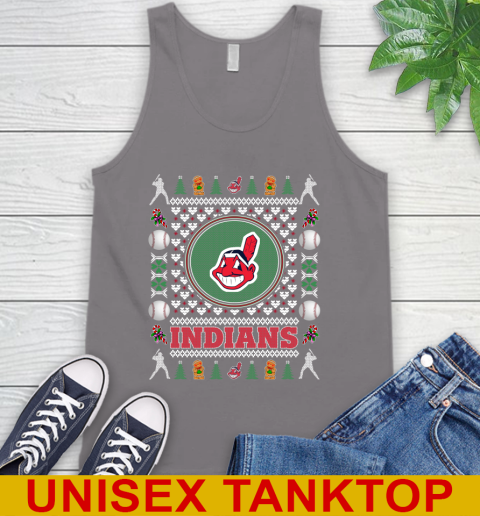 Cleveland Indians Merry Christmas MLB Baseball Loyal Fan Tank Top 6