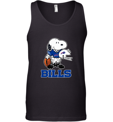 Snoopy A Strong And Proud Buffalo Bills Player NFL Tank Top