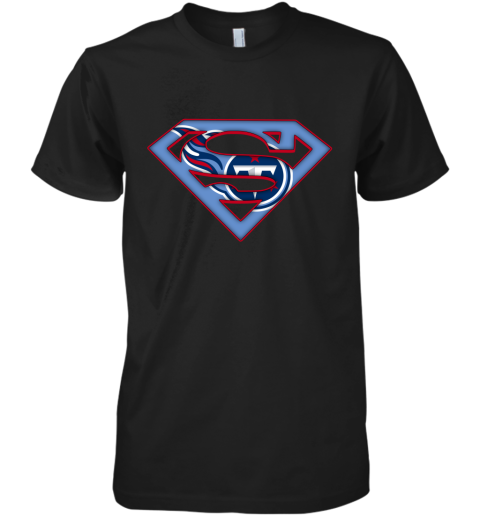 We Are Undefeatable Tennessee Titans x Superman NFL Premium Men's T-Shirt
