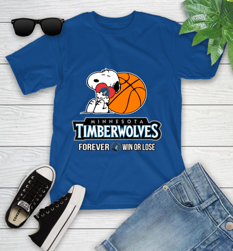 NBA The Peanuts Movie Snoopy Forever Win Or Lose Basketball Minnesota Timberwolves_000 111