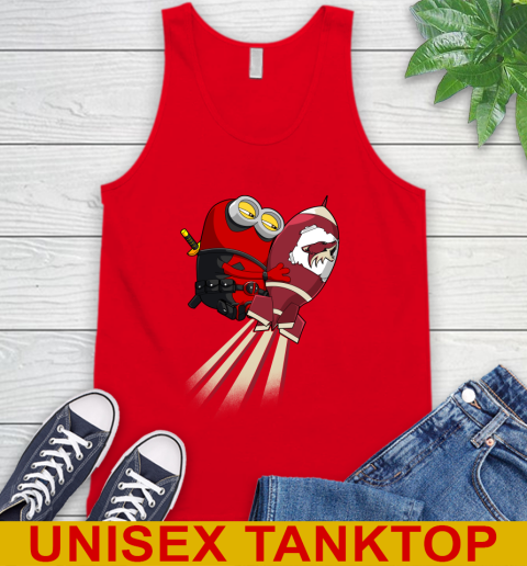 NHL Hockey Arizona Coyotes Deadpool Minion Marvel Shirt Tank Top 5