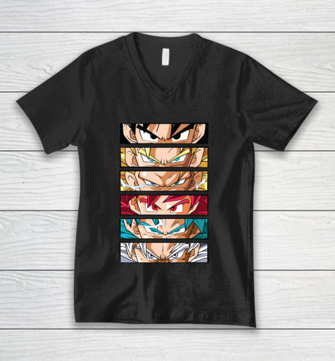 Eyes of a Hero Dragon Ball V-Neck T-Shirt