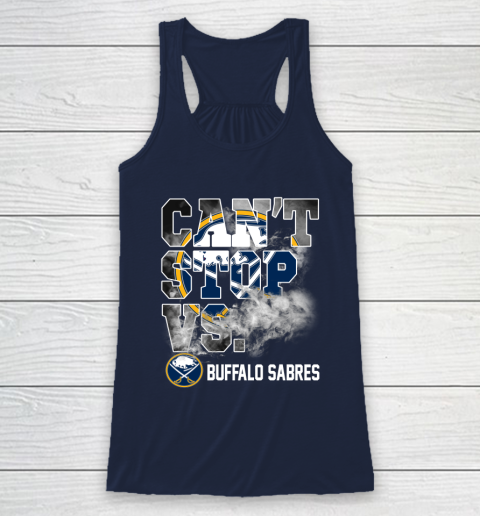 NHL Buffalo Sabres Hockey Can't Stop Vs Racerback Tank 8