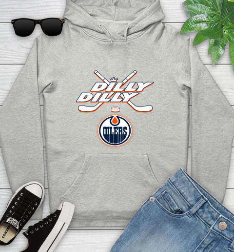 NHL Edmonton Oilers Dilly Dilly Hockey Sports Youth Hoodie