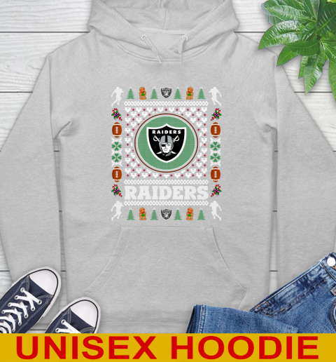 Oakland Raiders Merry Christmas NFL Football Loyal Fan Hoodie 6