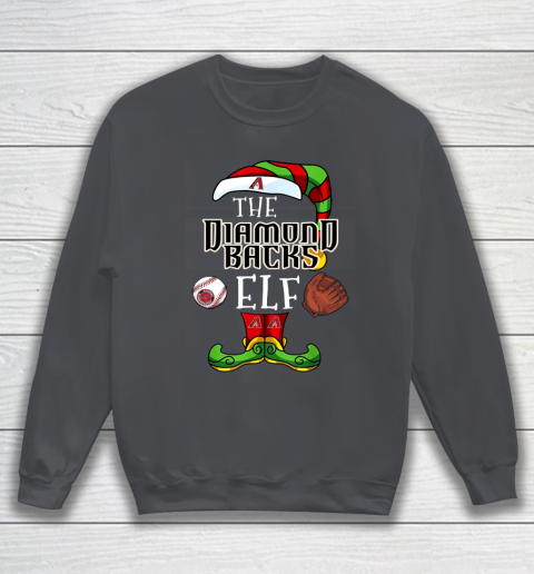 Arizona Diamondbacks Christmas ELF Funny MLB Sweatshirt 4