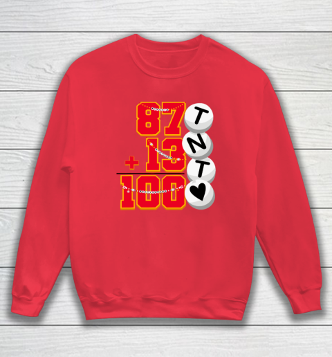 Cute 87  13 = 100 days of school Taylor 100th Day Of School Sweatshirt 6