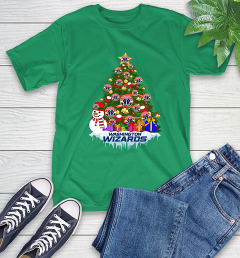 Washington Wizards Merry Christmas NBA Basketball Sports T-Shirt 7