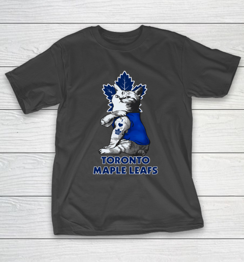 NHL My Cat Loves Toronto Maple Leafs Hockey T-Shirt