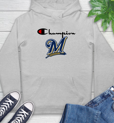 MLB Baseball Milwaukee Brewers Champion Shirt Hoodie 4