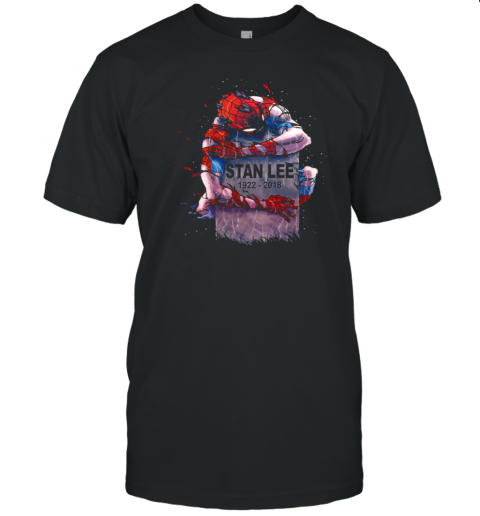 Stan Lee 1922 2018 Rip Spider Man T-Shirt