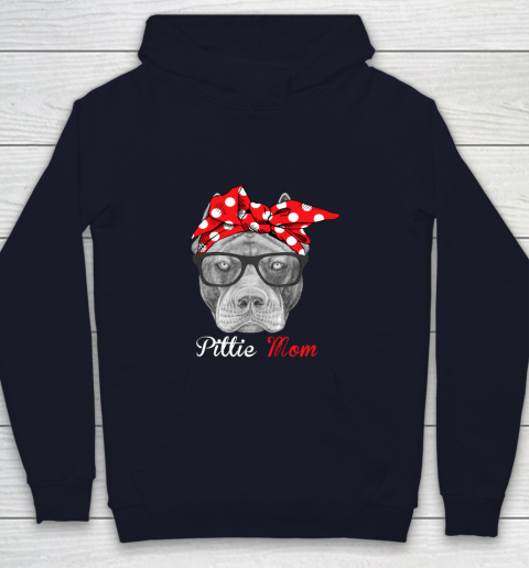 Dog Mom Shirt Pittie Mom Shirt for Pitbull Dog Lovers Mothers Day Youth Hoodie 2